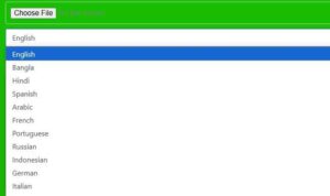 Image to text generator