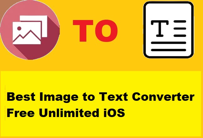 Best Image to Text Converter Free Unlimited iOS