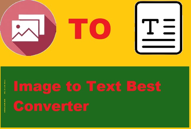 Image to Text Best Converter