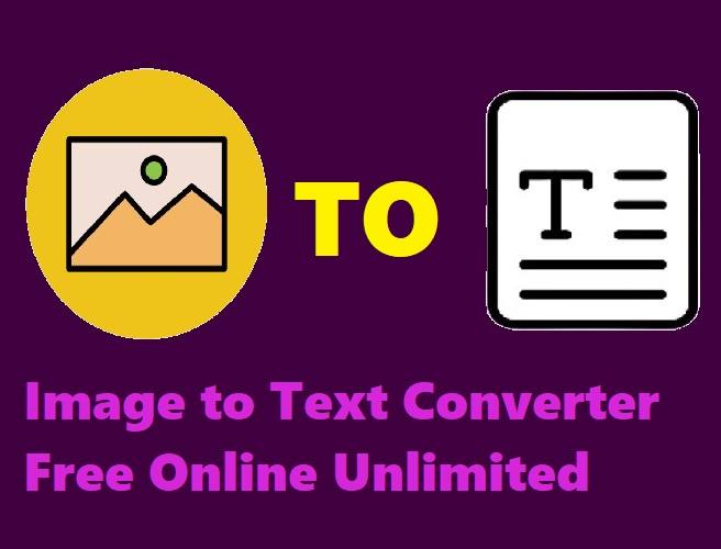 Image to Text Converter Free Online Unlimited