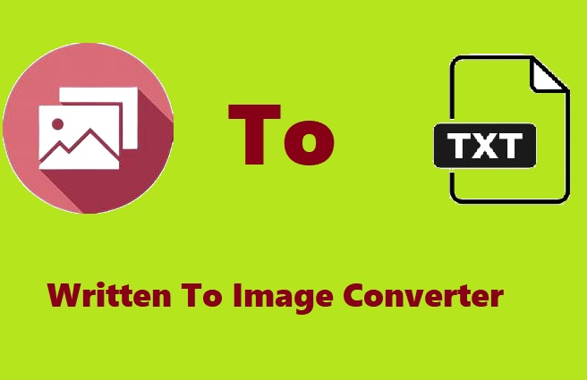 Written To Image Converter
