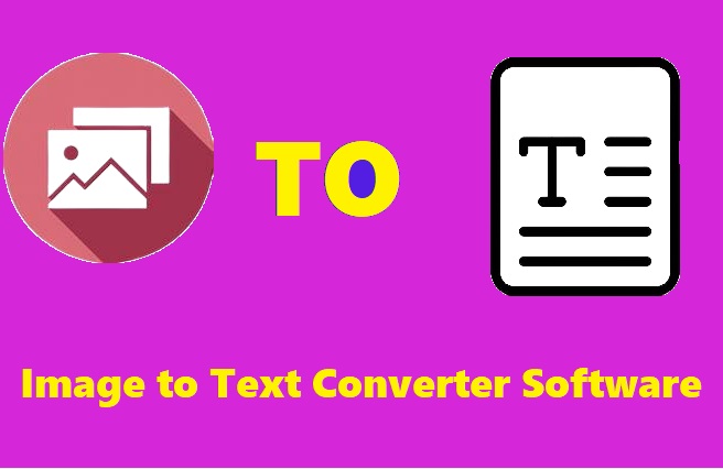 image to text converter software